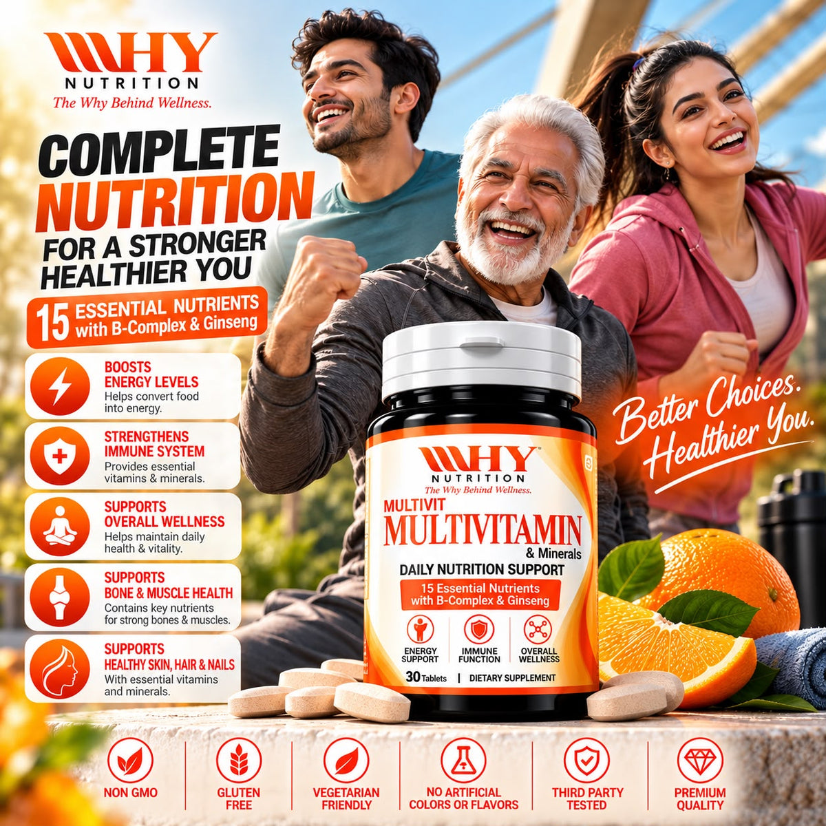 Multivitamin 30 Tablets