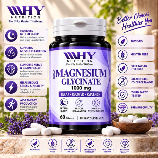 Magnesium Glycinate 60 tablets