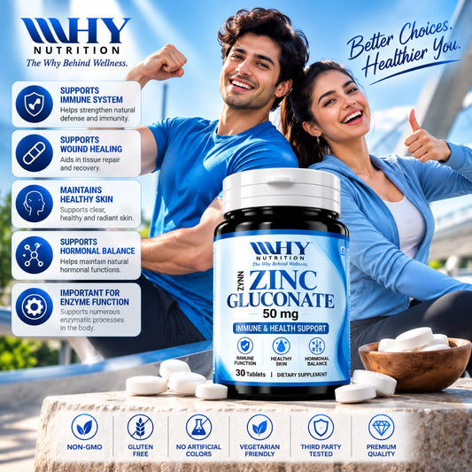 Zinc Gluconate 30 Tablets