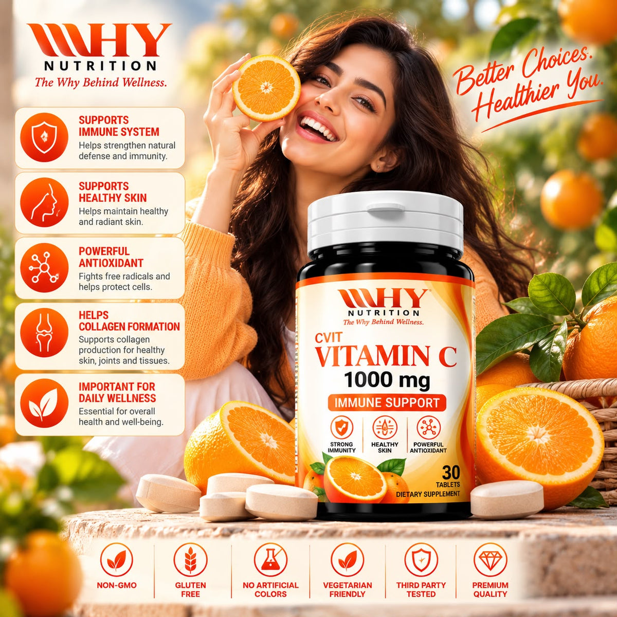 Vitamin C 1000 mg 30tablets