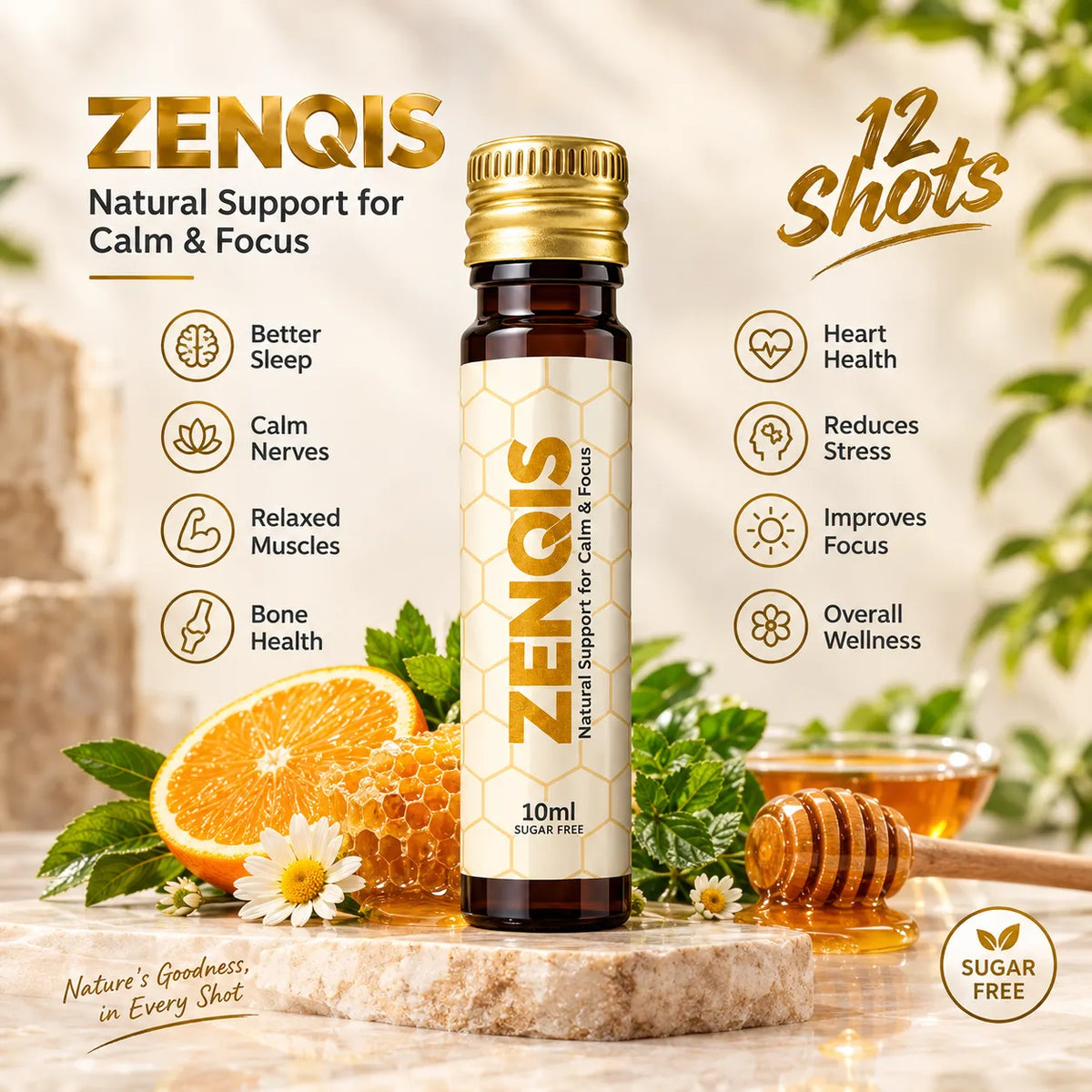 ZENQIS – Shots | 12 × 10ml